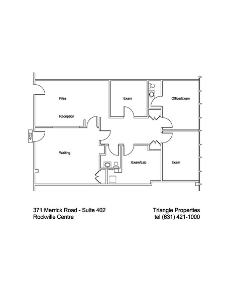 371 Merrick Rd, Rockville Centre, NY for lease - Floor Plan - Image 3 of 13