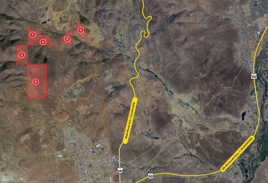 0 Industrial Pkwy, Mound House, NV for sale - Plat Map - Image 1 of 1