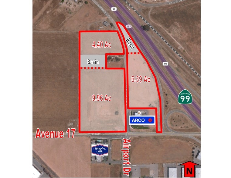 20+ ACRES CA-99 HIGHWAY COMMERCIAL LAND portfolio of 3 properties for sale on LoopNet.com - Other - Image 1 of 6