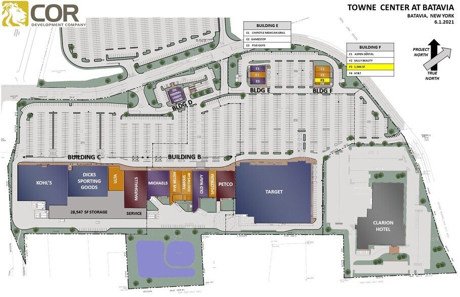 4180-4214 Veterans Memorial Dr, Batavia, NY for lease - Site Plan - Image 3 of 23