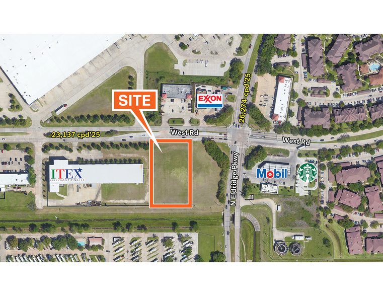 SWC Of West & N Eldridge Pkwy rd, Houston, TX for sale - Building Photo - Image 1 of 1