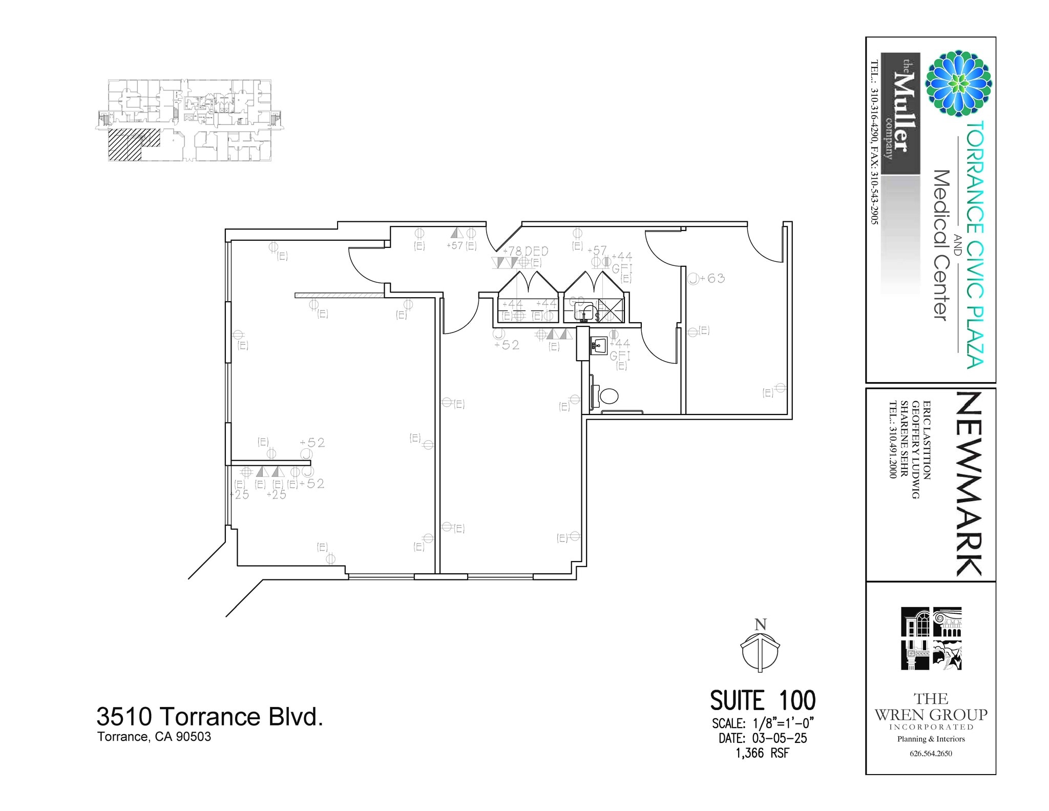 3400 Torrance Blvd, Torrance, CA for lease Floor Plan- Image 1 of 1