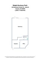 127 Business Center Dr, Corona, CA for lease Floor Plan- Image 1 of 5