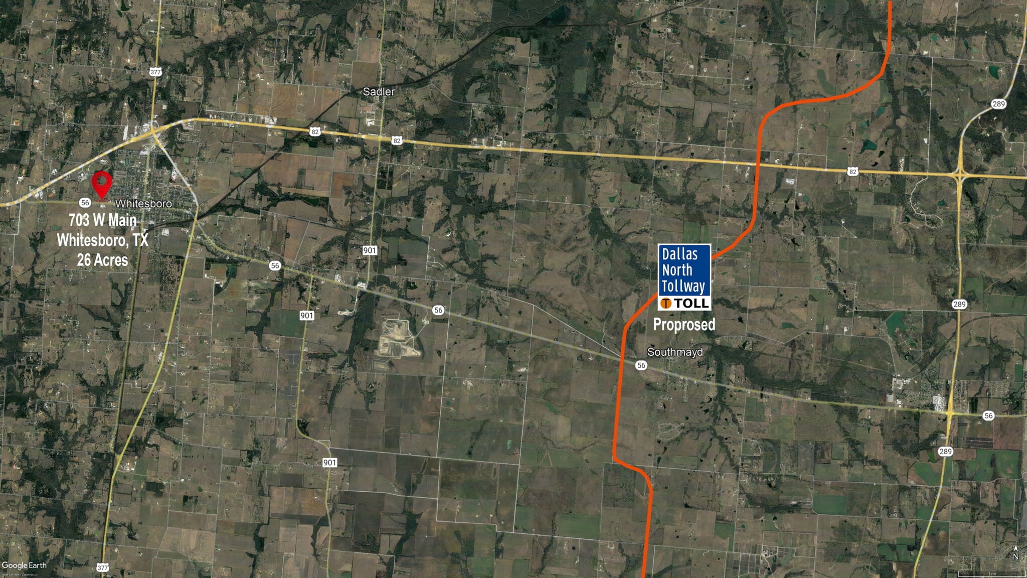 703 W Main St, Whitesboro, TX 76273 Land for Sale