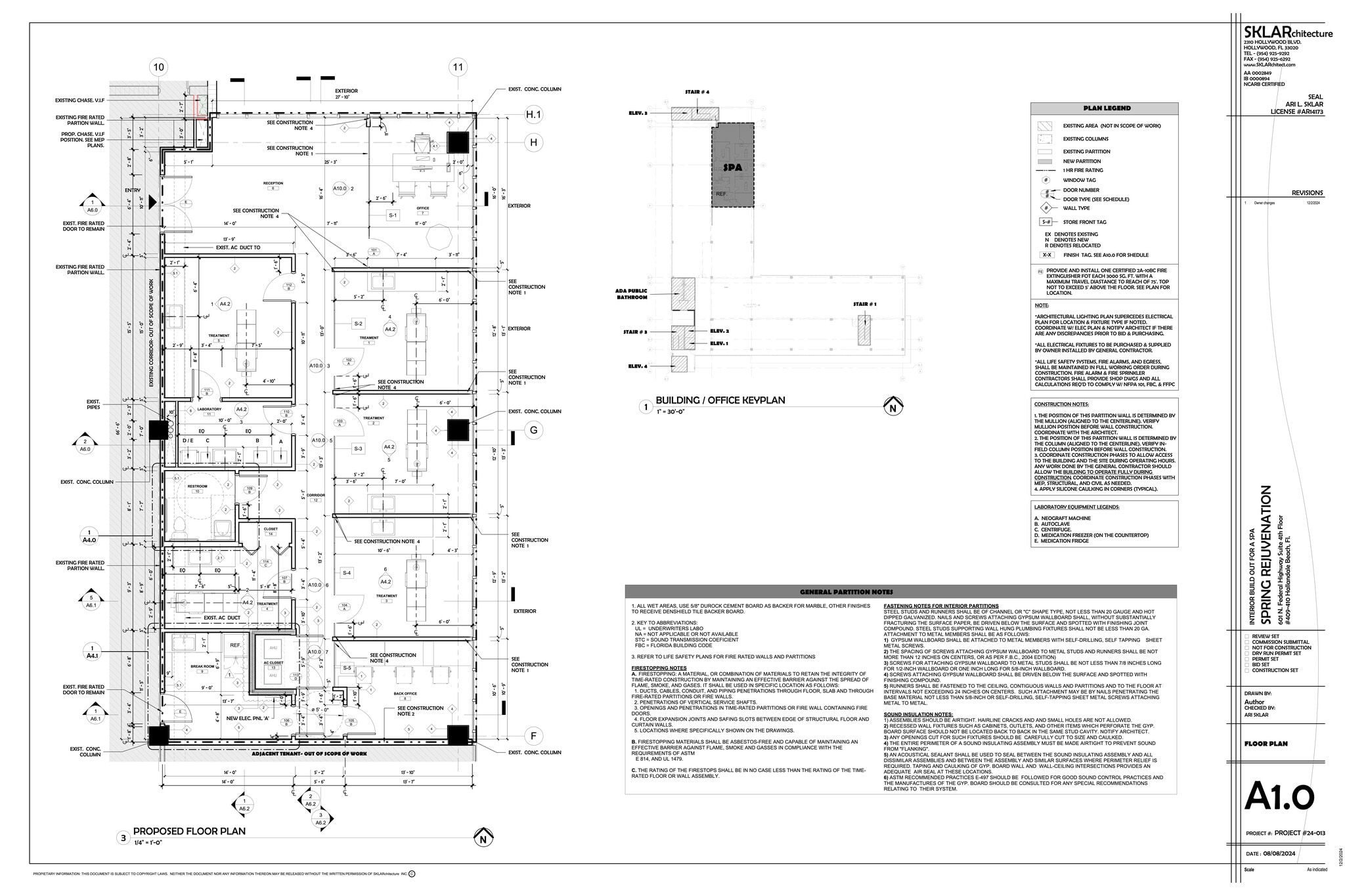 601 N Federal Hwy, Hallandale Beach, FL for lease Site Plan- Image 1 of 1