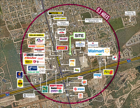 210 W Longview Ave, Midland, TX - aerial  map view