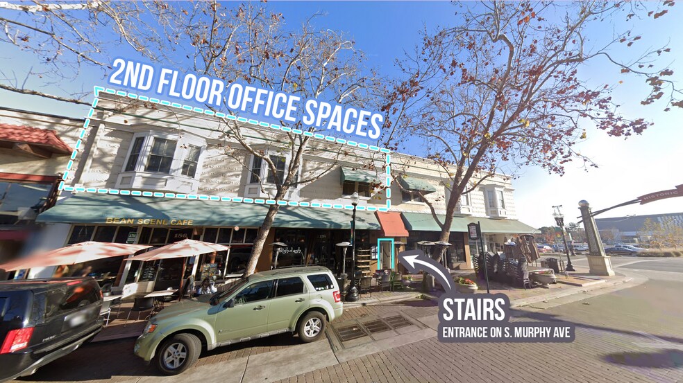 186-198 S Murphy Ave, Sunnyvale, CA for lease - Building Photo - Image 2 of 4