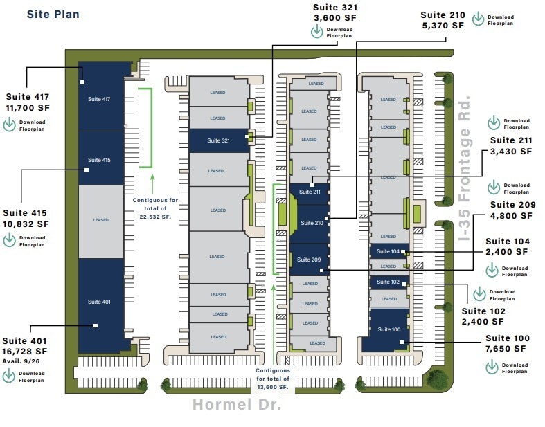 3453 IH-35 N, San Antonio, TX for lease Floor Plan- Image 1 of 1