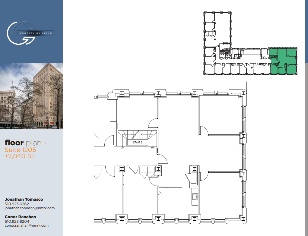 436 14th St, Oakland, CA for lease Floor Plan- Image 1 of 1