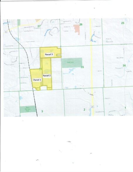 Bemis & Platt Rd, Saline, MI for sale - Site Plan - Image 3 of 3