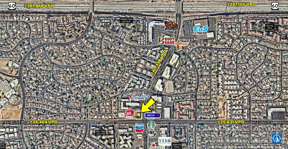 NWC Alma School Rd & Baseline Rd, Mesa, AZ for lease - Building Photo - Image 2 of 5