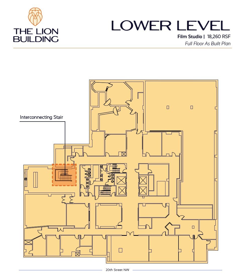 1233 20th St NW, Washington, DC for lease Floor Plan- Image 1 of 1