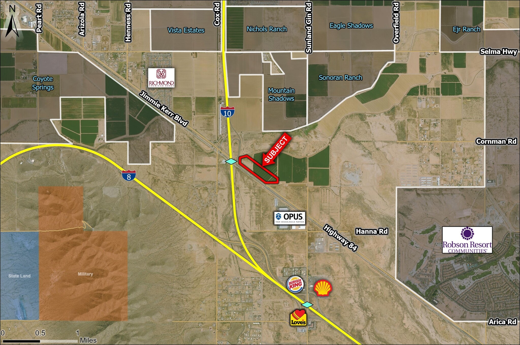 NEC I-10 and Highway 84, Casa Grande, AZ for sale Primary Photo- Image 1 of 8