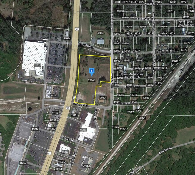 20145 SW 111th Pl, Dunnellon, FL for sale - Plat Map - Image 1 of 1