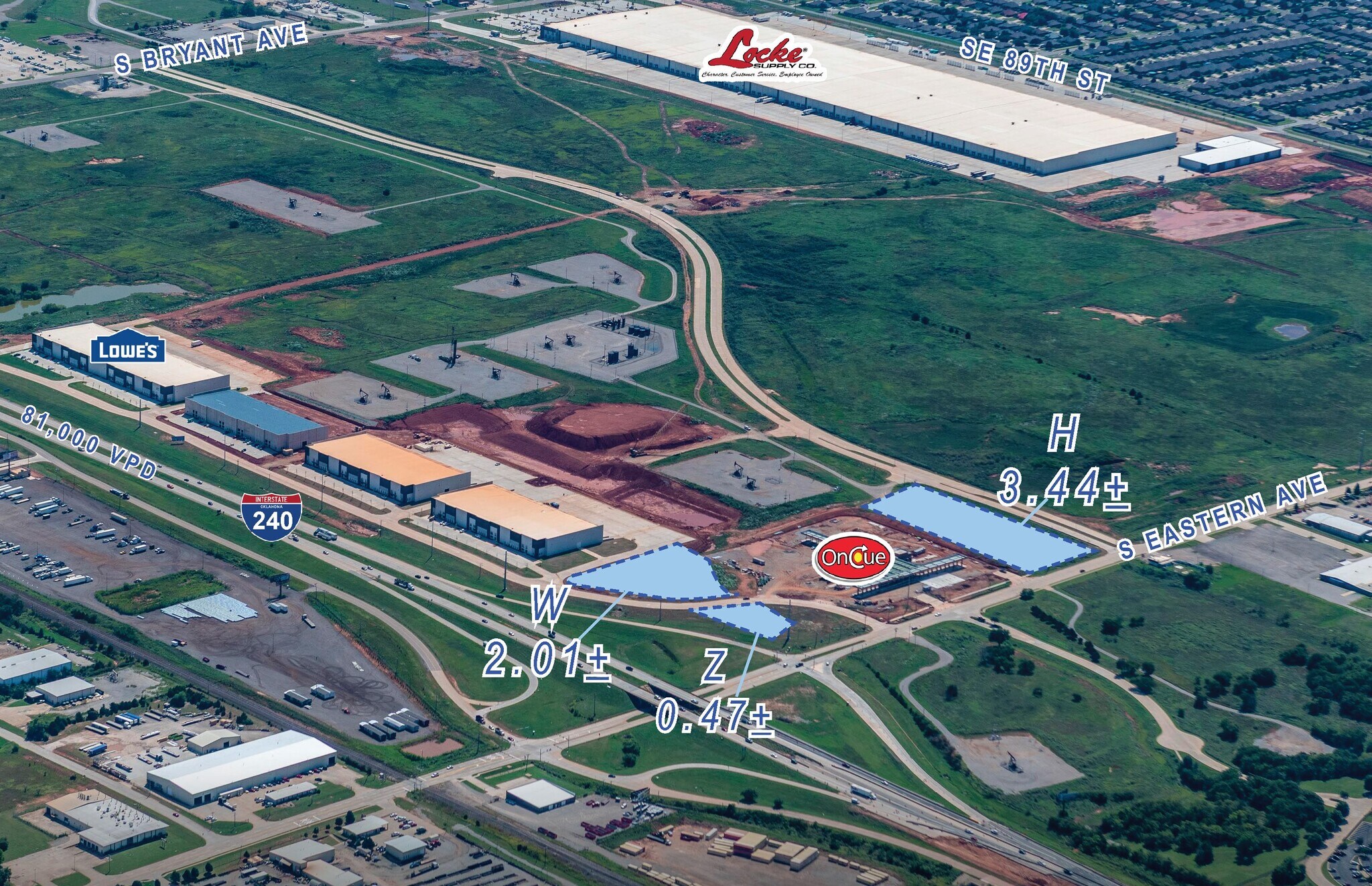 I-240, Oklahoma City, OK for sale Aerial- Image 1 of 3