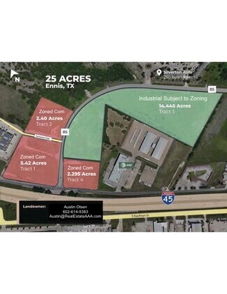 More details for IH 45 & FM 85, Ennis, TX - Land for Sale