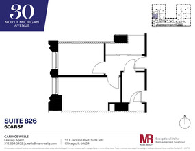 30 N Michigan Ave, Chicago, IL for lease Floor Plan- Image 1 of 2