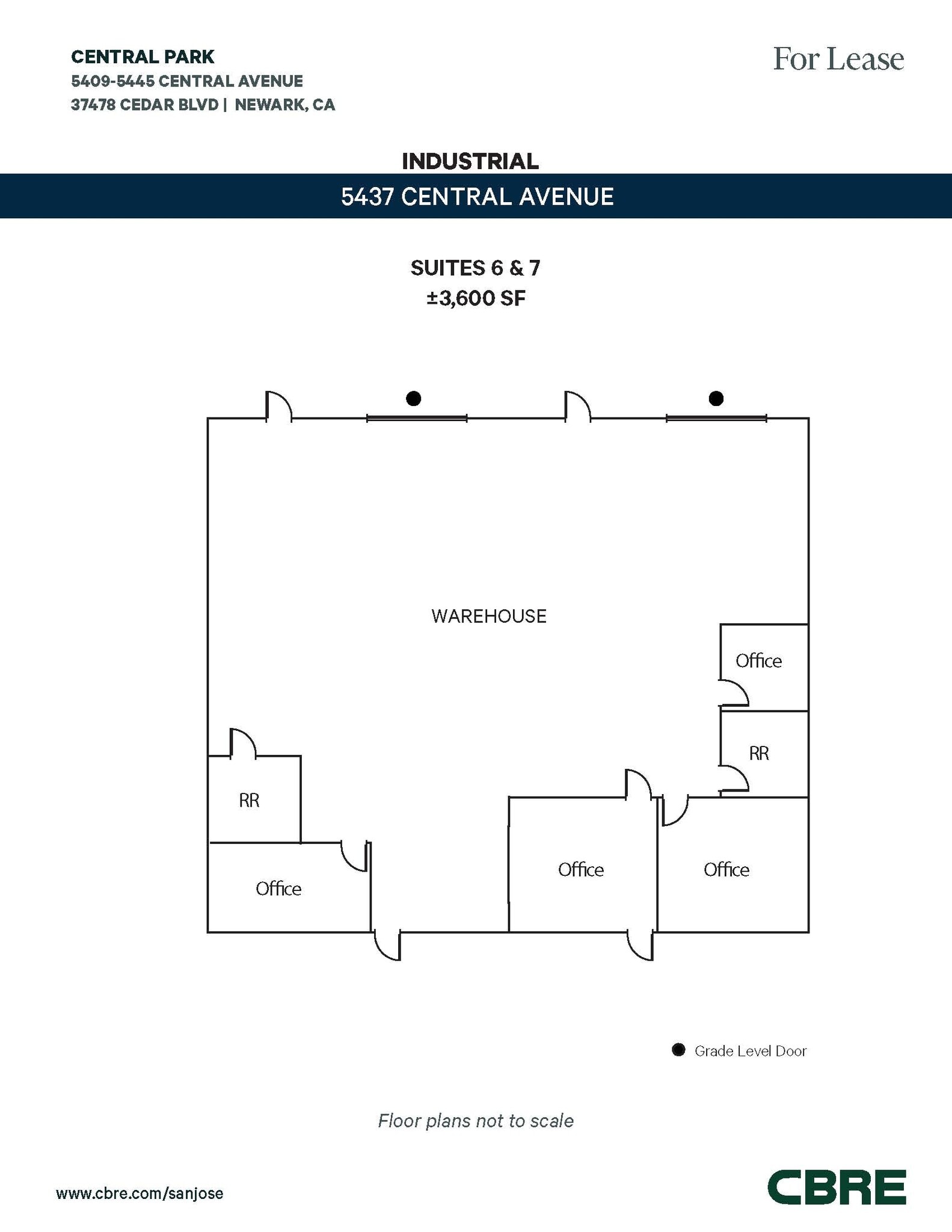 5409 Central Ave, Newark, CA for lease Interior Photo- Image 1 of 1