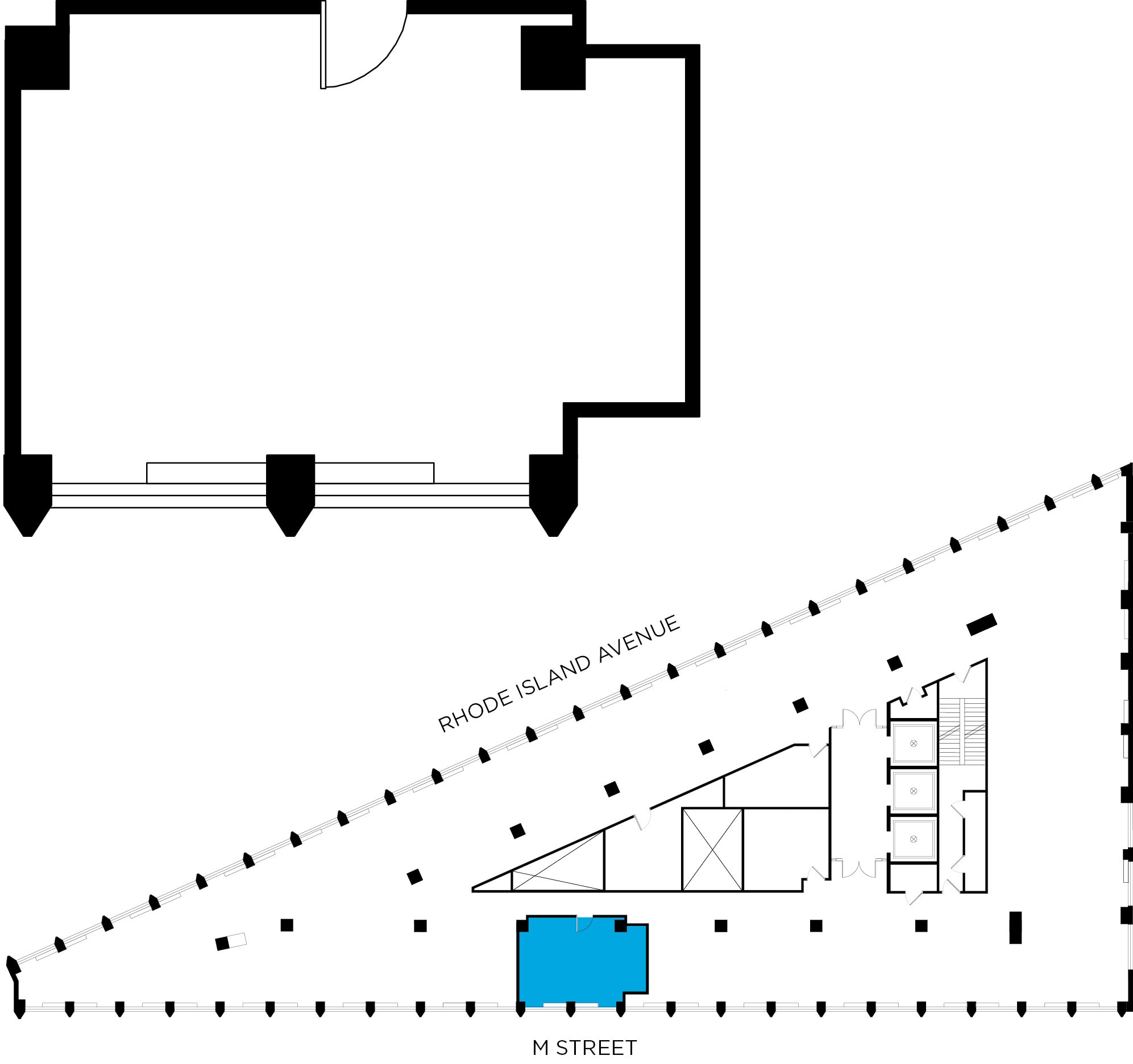 1730 Rhode Island Ave NW, Washington, DC for lease Floor Plan- Image 1 of 1