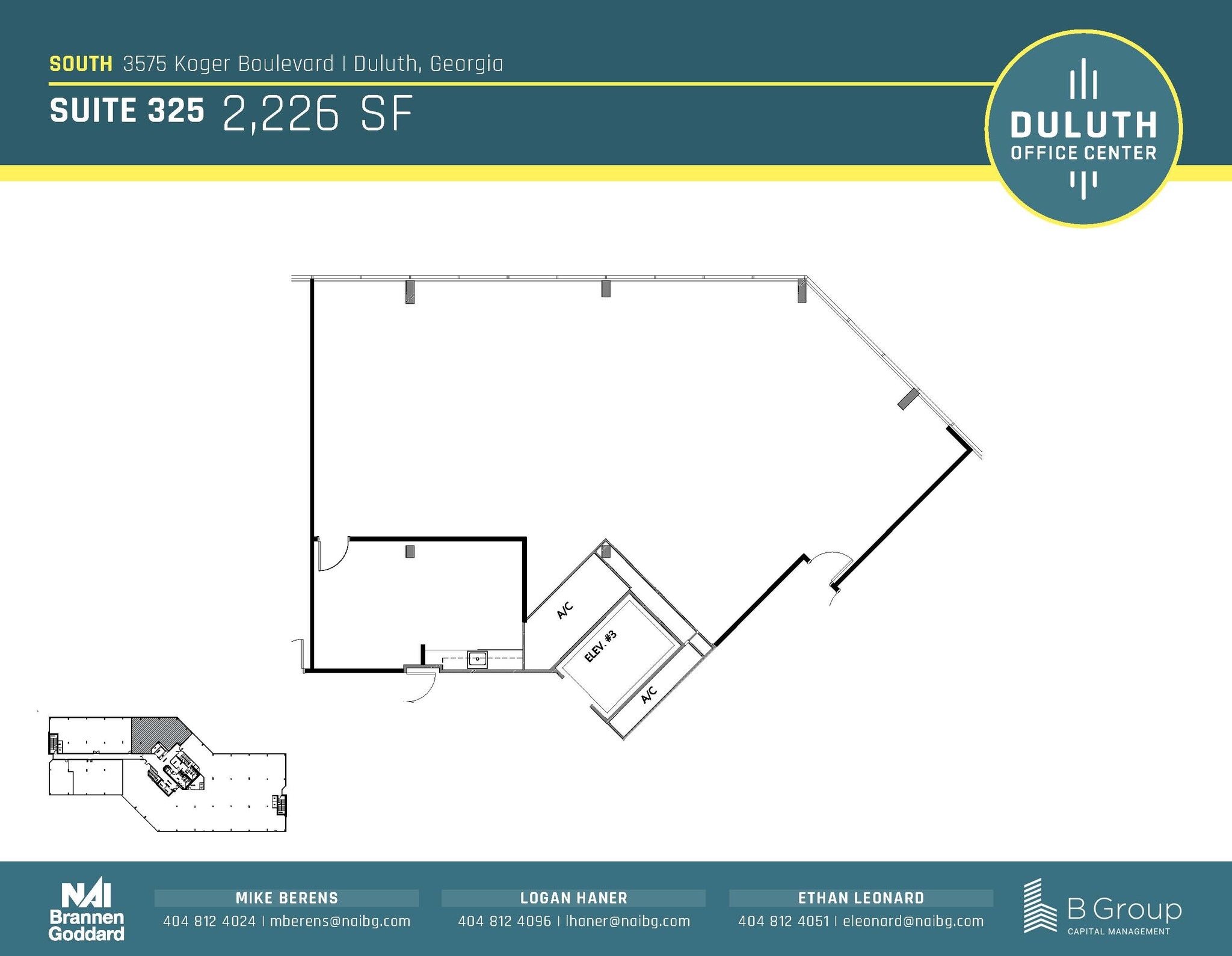 3505 Koger Blvd, Duluth, GA for lease Floor Plan- Image 1 of 1