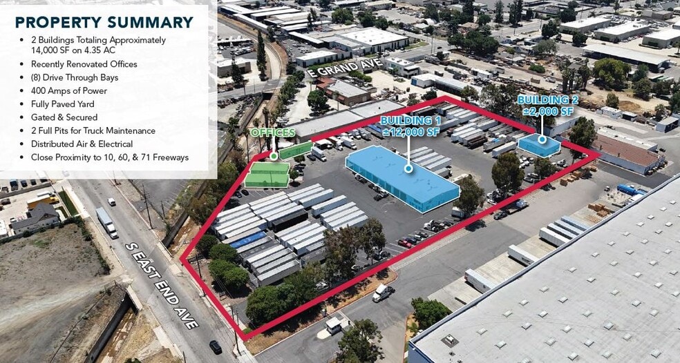 1101 S East End Ave, Pomona, CA for lease - Primary Photo - Image 1 of 4