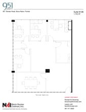 951 Yamato Rd, Boca Raton, FL for lease Floor Plan- Image 2 of 2