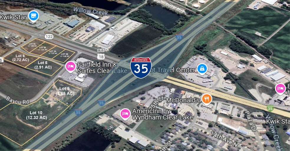 Interstate 35, Clear Lake, IA for sale - Building Photo - Image 2 of 6