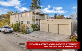 More details for 2227 Acton St, Berkeley, CA - Multifamily for Sale