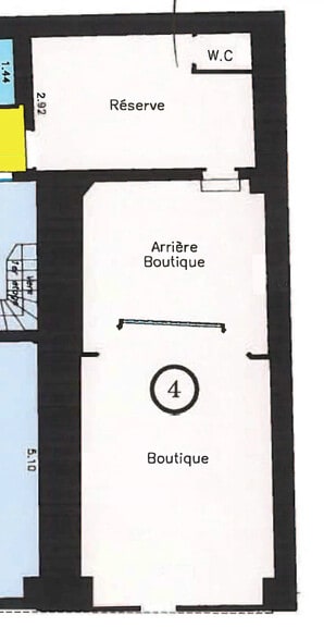 14 Rue Mandar, Paris for sale - Floor Plan - Image 3 of 4