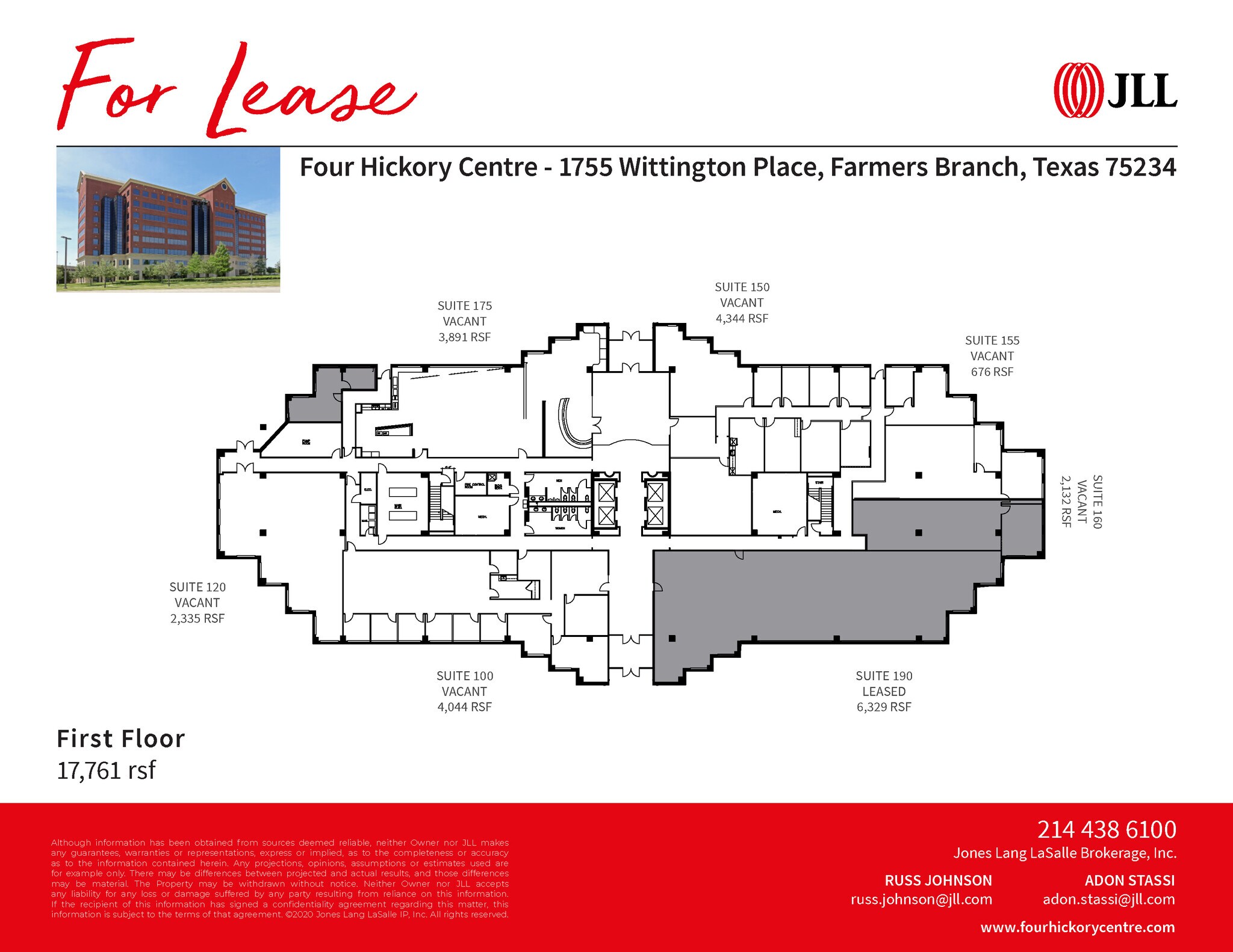 1755 Wittington Pl, Farmers Branch, TX for lease Floor Plan- Image 1 of 1