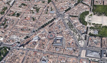 Bordeaux, GIR - Aerial map view