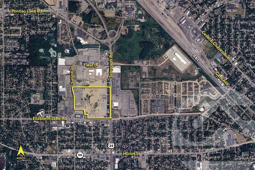 327 N Telegraph Rd, Waterford, MI for lease - Building Photo - Image 1 of 1