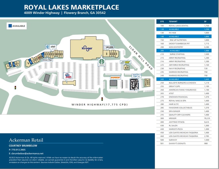 Highway 53, Oakwood, GA for sale - Site Plan - Image 2 of 2