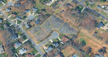 Brandywine Dr, Matthews, NC - AERIAL  map view