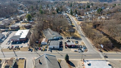 510 Meriden Rd, Waterbury, CT - AERIAL  map view