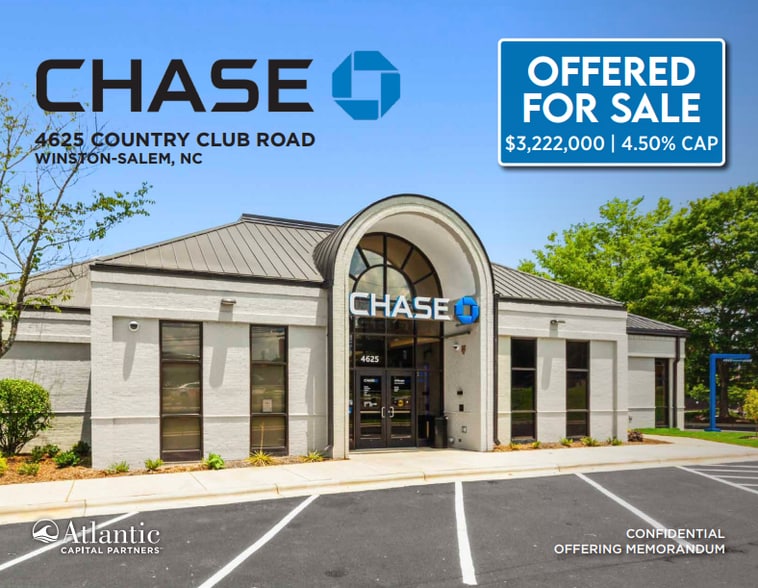 4625 Country Club Rd, Winston-Salem, NC for sale - Building Photo - Image 1 of 5