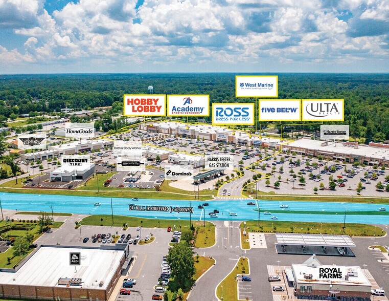 3511-3553 M L King Jr Blvd, New Bern, NC for sale - Aerial - Image 1 of 1