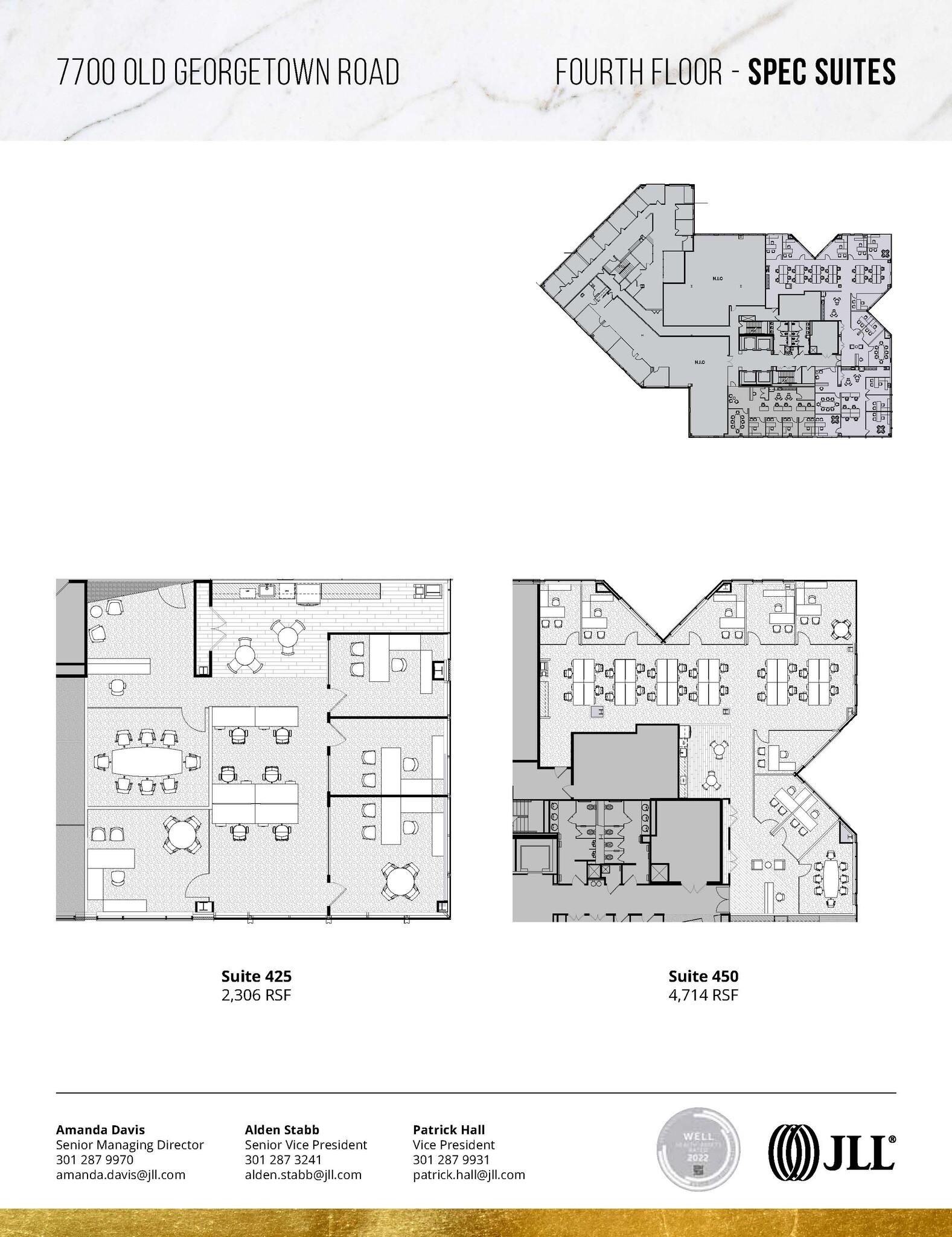 7700 Old Georgetown Rd, Bethesda, MD for lease Floor Plan- Image 1 of 1