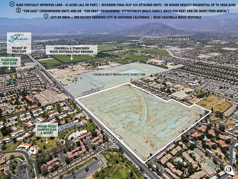 Monroe, Indio, CA for sale - Primary Photo - Image 1 of 3