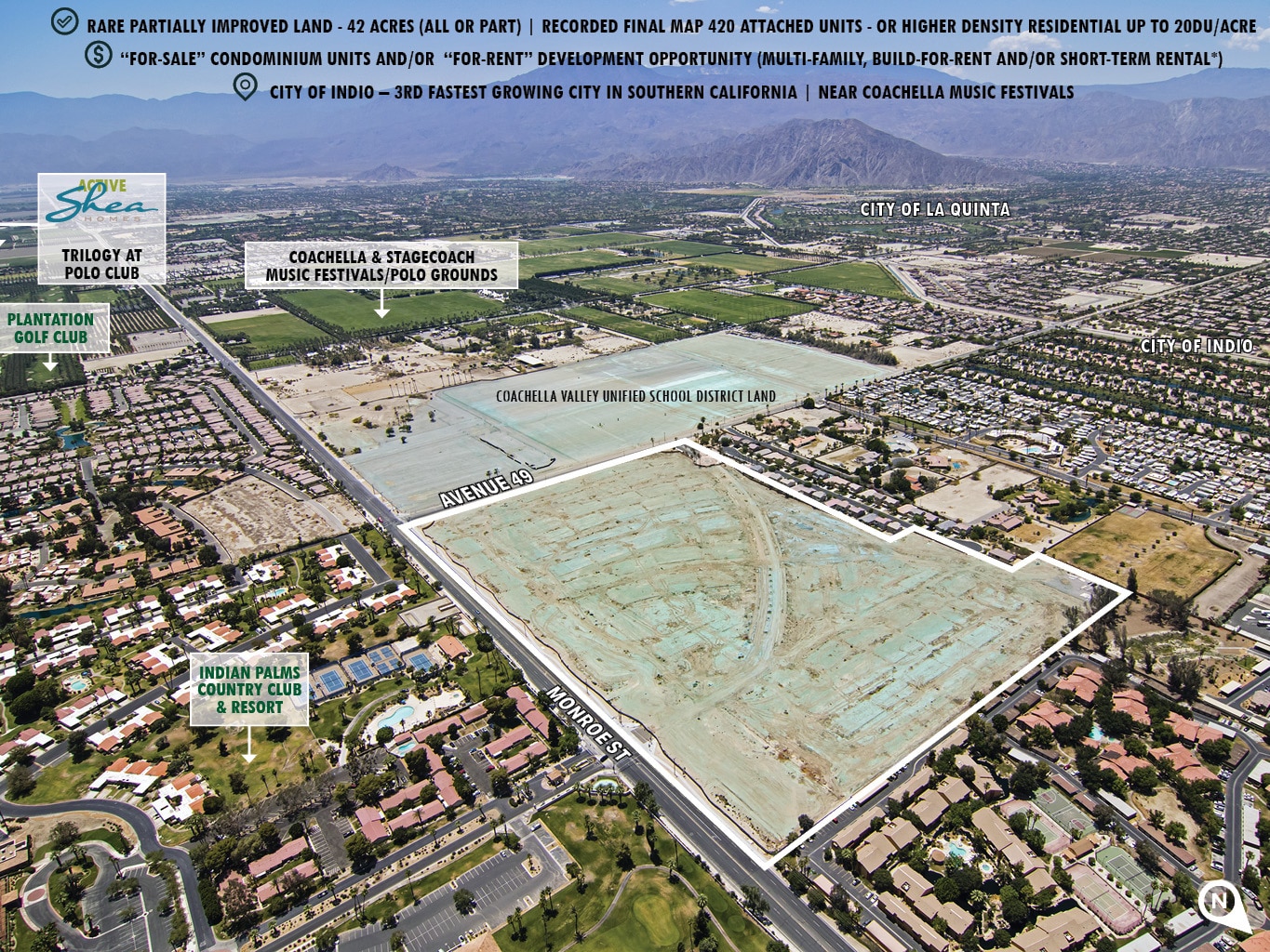 Monroe, Indio, CA for sale Primary Photo- Image 1 of 4