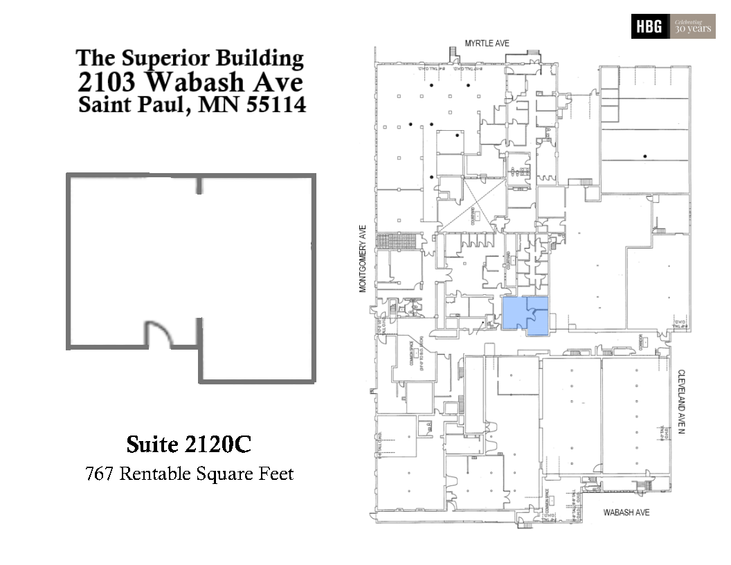 2103-2105 Wabash Ave, Saint Paul, MN for lease Floor Plan- Image 1 of 1