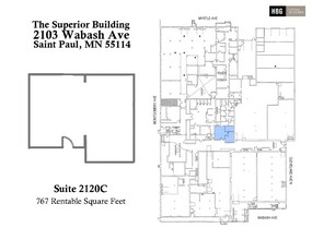 2103-2105 Wabash Ave, Saint Paul, MN for lease Floor Plan- Image 1 of 1