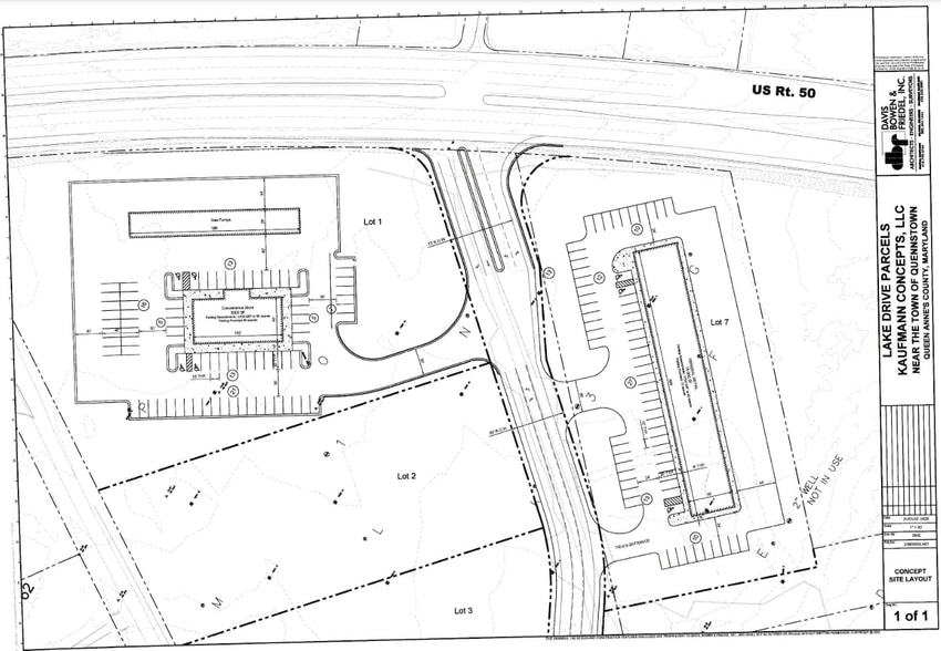 306 Lake Dr, Queenstown, MD for lease - Site Plan - Image 1 of 4