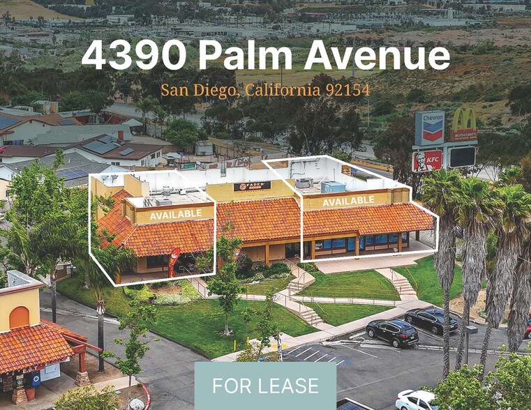 4390 Palm Ave, San Diego, CA for lease - Building Photo - Image 1 of 4