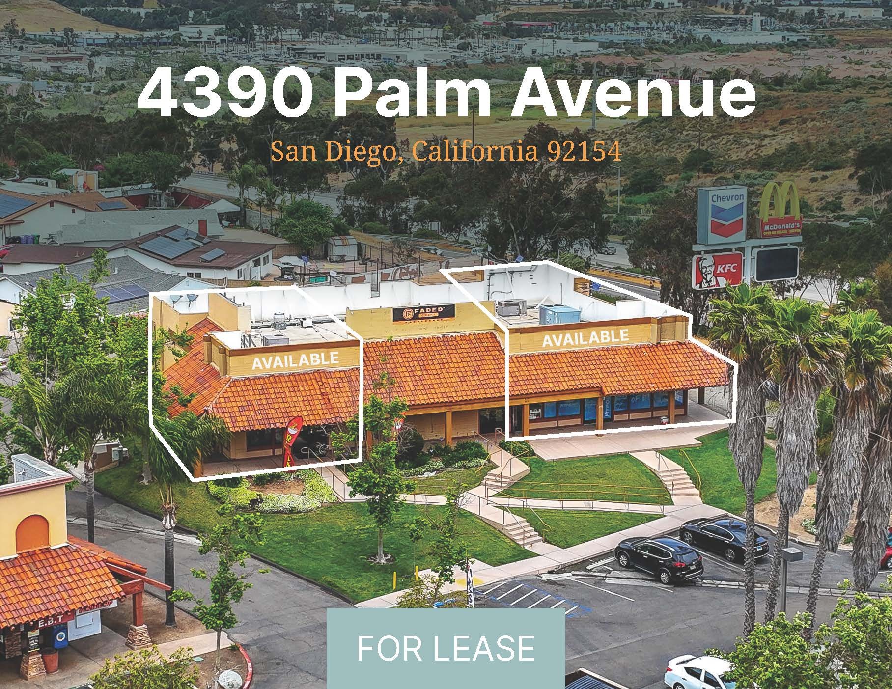 4390 Palm Ave, San Diego, CA for lease Building Photo- Image 1 of 5