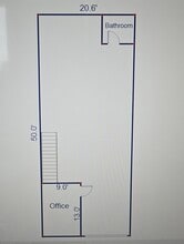 531 W H St, Jenks, OK for lease Floor Plan- Image 1 of 1