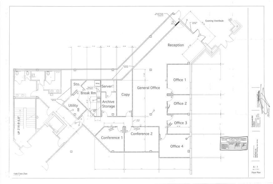 27 Minneakoning Rd, Flemington, NJ for lease - Floor Plan - Image 2 of 3