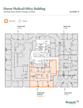 150 E Huron St, Chicago, IL for lease Floor Plan- Image 1 of 5