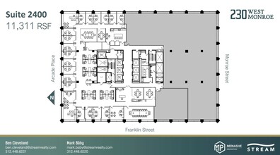 230 W Monroe St, Chicago, IL for lease Floor Plan- Image 1 of 1