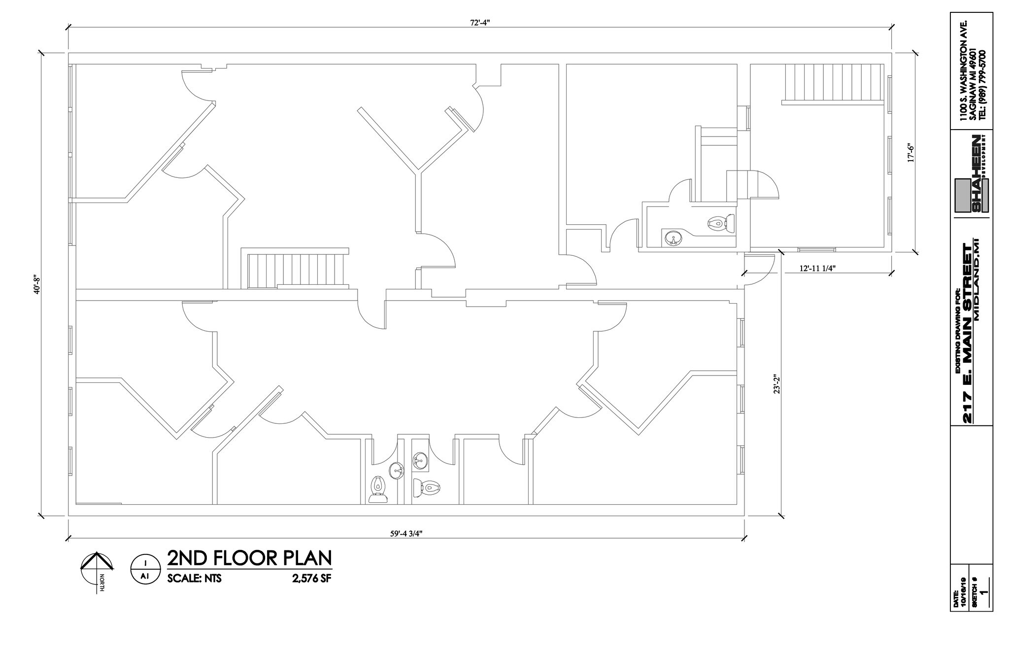 217 E Main St, Midland, MI for lease Site Plan- Image 1 of 13